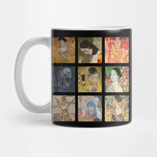 Gustav Klimt Collage Mug